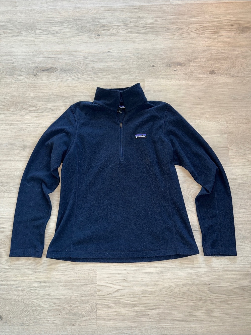 Patagonia Women's Navy Half-Zip Fleece Pullover